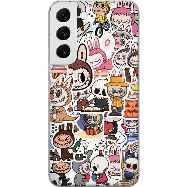 Samsung Galaxy S22 5G Gjennomsiktig deksel Labubu All-Stars – POP MART Spesial