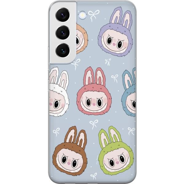 Samsung Galaxy S22+ 5G Gjennomsiktig deksel Pastel Labubu