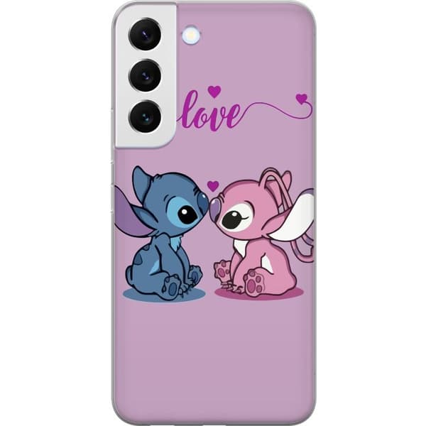 Samsung Galaxy S22+ 5G Läpinäkyvä kuori Lilo & Stitch – Angel Edition