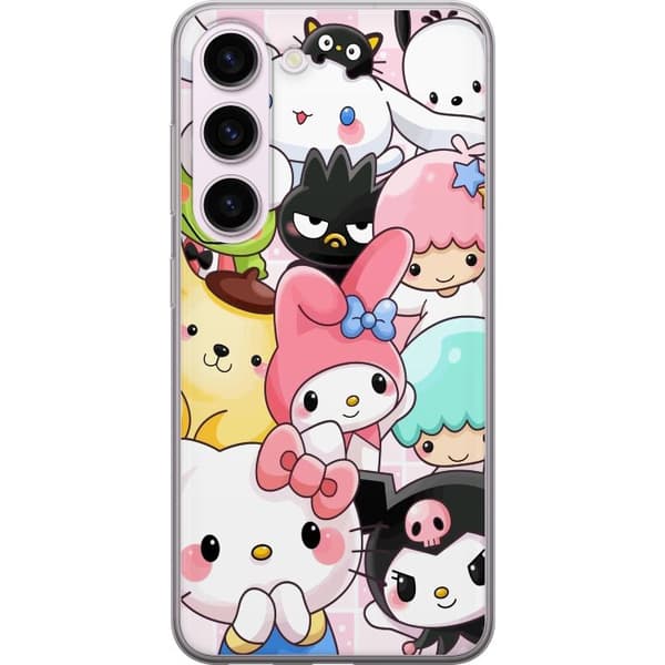 Samsung Galaxy S23 Läpinäkyvä kuori Kawaii Sanrio Crew