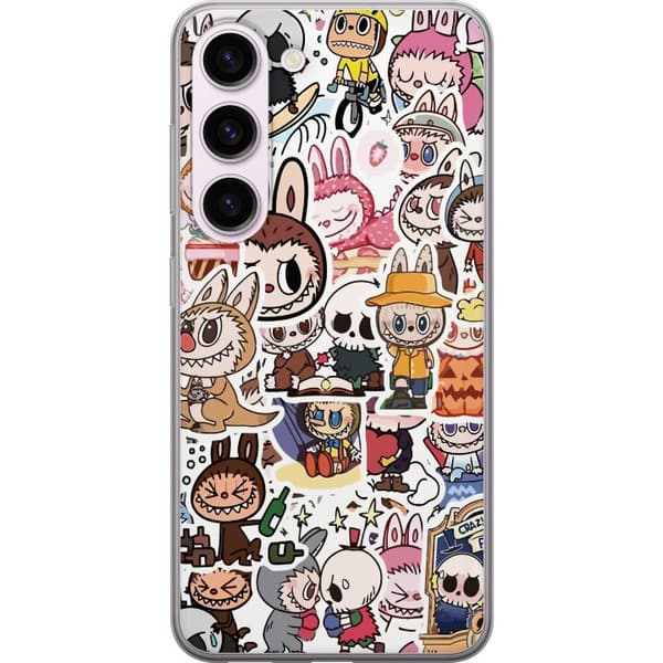 Samsung Galaxy S23 Genomskinligt Skal Labubu All-Stars – POP MART Special