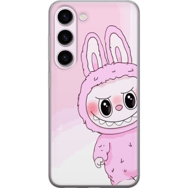 Samsung Galaxy S23 Gennemsigtig cover Labubu Kanin-serien