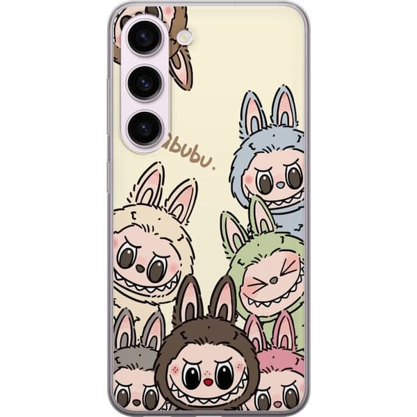 Samsung Galaxy S23 Gennemsigtig cover Labubu Pastel Collection