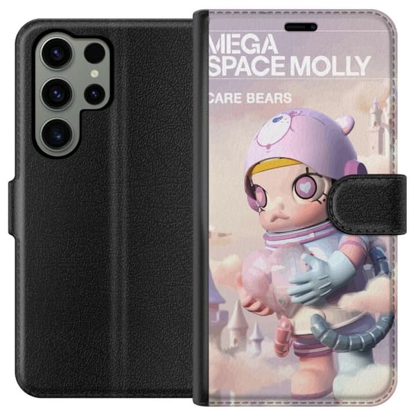 Samsung Galaxy S23 Ultra Lommeboketui Mega Space Molly Care Bears Series - Share Bear Edition