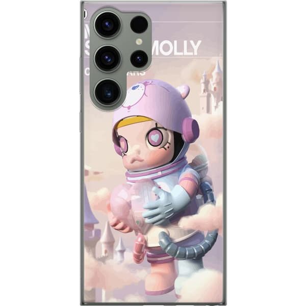 Samsung Galaxy S23 Ultra Gennemsigtig cover Mega Space Molly Care Bears Series - Share Bear Edition