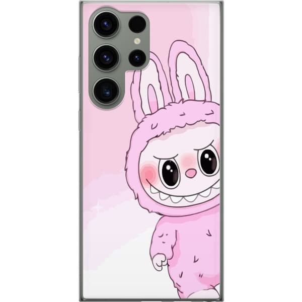 Samsung Galaxy S23 Ultra Gjennomsiktig deksel Labubu Bunny-serien