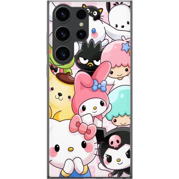 Samsung Galaxy S24 Ultra Gjennomsiktig deksel Kawaii Sanrio Crew