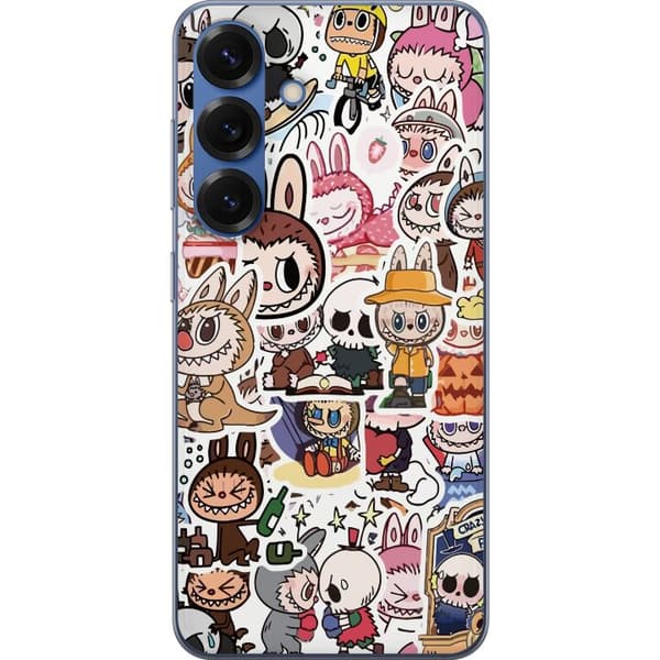 Samsung Galaxy S25+ Läpinäkyvä kuori Labubu All-Stars – POP MART Erikoispainos