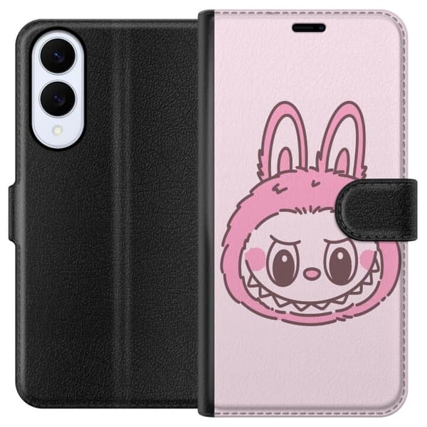 Samsung Galaxy S25 Edge Tegnebogsetui Labubu Dyrekreds Bunny Udgave