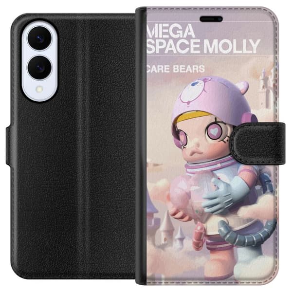 Samsung Galaxy S25 Edge Lommeboketui Mega Space Molly Care Bears Series - Share Bear Edition