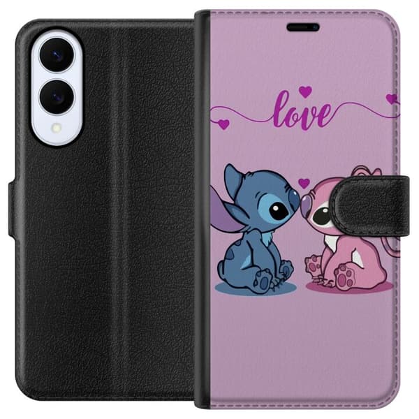 Samsung Galaxy S25 Edge Tegnebogsetui Lilo & Stitch – Angel Edition