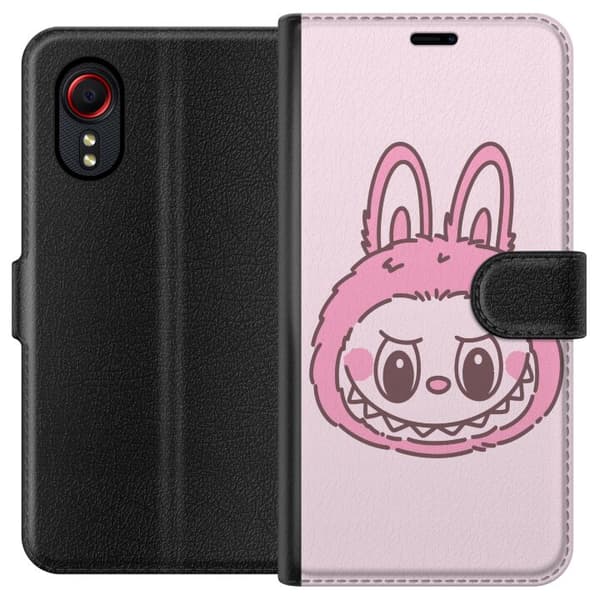Samsung Galaxy Xcover 5 Tegnebogsetui Labubu Dyrekreds Bunny Udgave