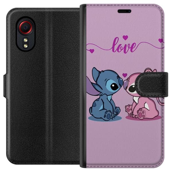 Samsung Galaxy Xcover 5 Tegnebogsetui Lilo & Stitch – Angel Edition