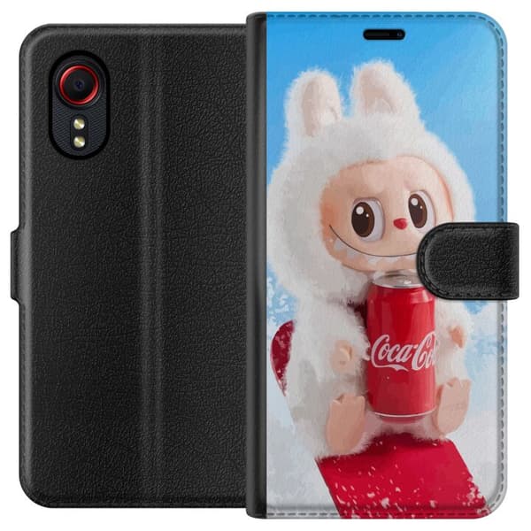 Samsung Galaxy Xcover 5 Tegnebogsetui Labubu Summer Edition