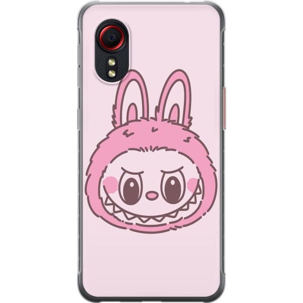 Samsung Galaxy Xcover 5 Gennemsigtig cover Labubu Dyrekreds Bunny Udgave