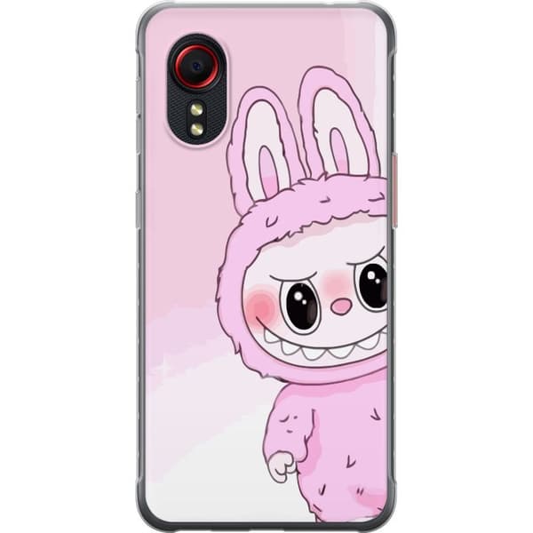 Samsung Galaxy Xcover 5 Gennemsigtig cover Labubu Kanin-serien