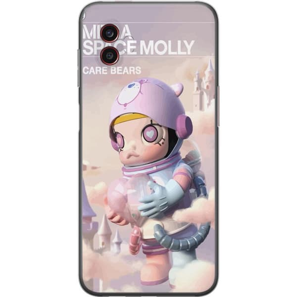 Samsung Galaxy Xcover6 Pro Genomskinligt Skal Mega Space Molly Care Bears Series - Share Bear Edition