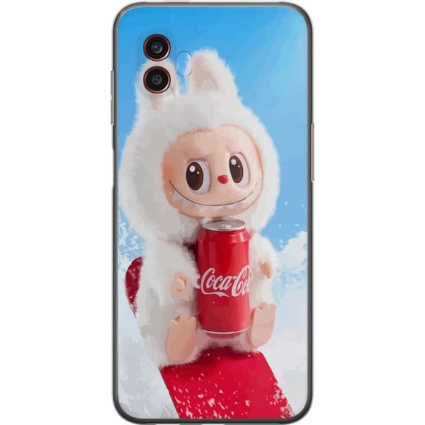 Samsung Galaxy Xcover6 Pro Genomskinligt Skal Labubu Summer Edition