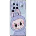 Miniatyrbilde 1 av 3: vivo X80 Pro Gjennomsiktig deksel Blå Kanin Labubu