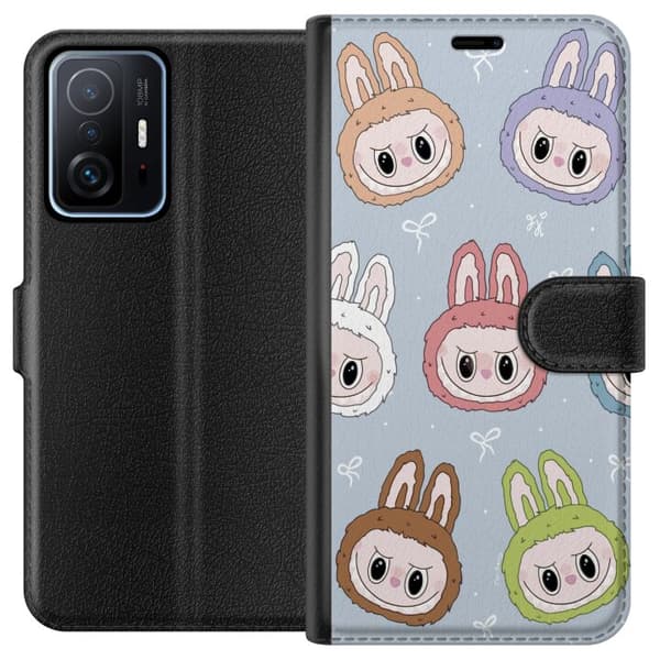 Xiaomi 11T Tegnebogsetui Pastel Labubu