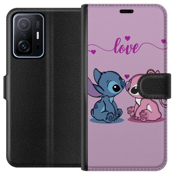 Xiaomi 11T Tegnebogsetui Lilo & Stitch – Angel Edition