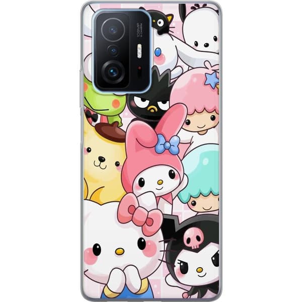 Xiaomi 11T Gennemsigtig cover Kawaii Sanrio Crew
