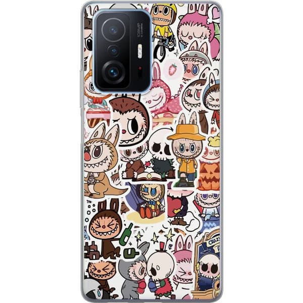 Xiaomi 11T Genomskinligt Skal Labubu All-Stars – POP MART Special