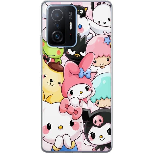 Xiaomi 11T Pro Gennemsigtig cover Kawaii Sanrio Crew