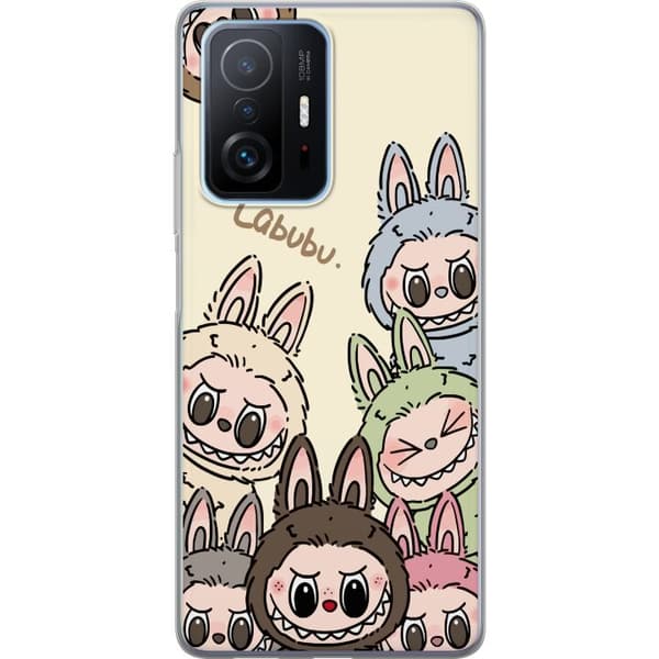 Xiaomi 11T Pro Gennemsigtig cover Labubu Pastel Collection