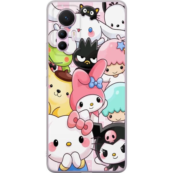 Xiaomi 12 Lite Genomskinligt Skal Kawaii Sanrio Crew