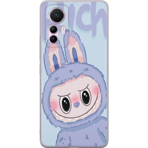 Xiaomi 12 Lite Läpinäkyvä kuori Sininen Jänis Labubu