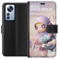 Miniatyrbild 1 av 3: Xiaomi 12 Pro Plånboksfodral Mega Space Molly Care Bears Series - Share Bear Edition
