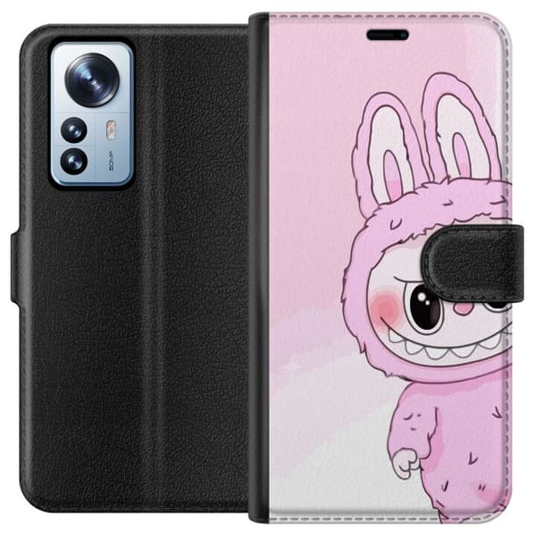 Xiaomi 12 Pro Tegnebogsetui Labubu Kanin-serien
