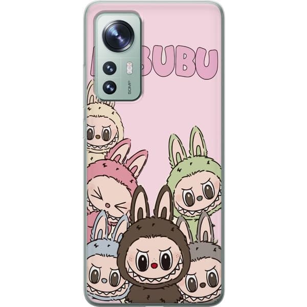 Xiaomi 12 Gjennomsiktig deksel Labubu Classics