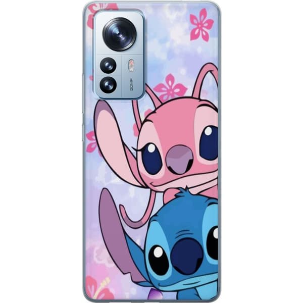 Xiaomi 12 Pro Genomskinligt Skal Stitch & Angel