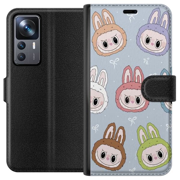 Xiaomi 12T Plånboksfodral Pastel Labubu