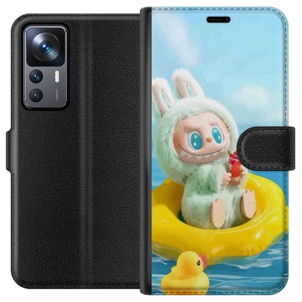 Xiaomi 12T Lommeboketui Labubu Macaron-serien