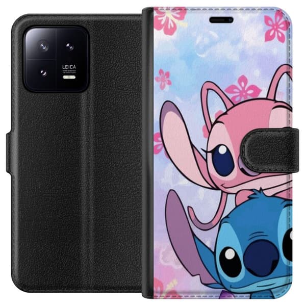 Xiaomi 13 Tegnebogsetui Stitch & Angel