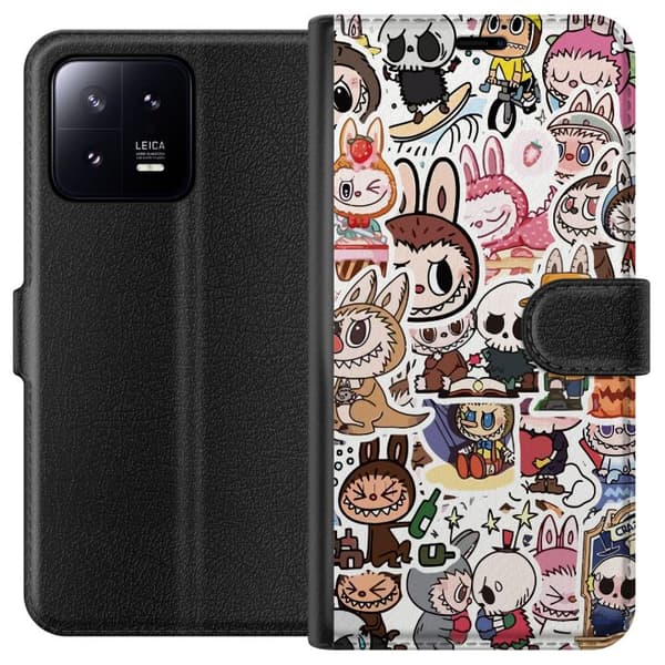 Xiaomi 13 Plånboksfodral Labubu All-Stars – POP MART Special