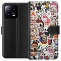 Miniatyrbild 1 av 3: Xiaomi 13 Plånboksfodral Labubu All-Stars – POP MART Special