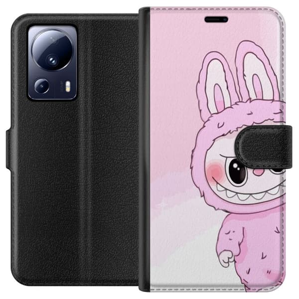 Xiaomi 13 Lite Tegnebogsetui Labubu Kanin-serien