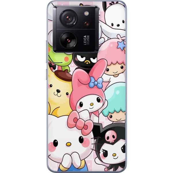 Xiaomi 13T Gennemsigtig cover Kawaii Sanrio Crew