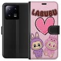 Miniatyrbild 1 av 3: Xiaomi 13 Pro Plånboksfodral Labubu Pink Monster