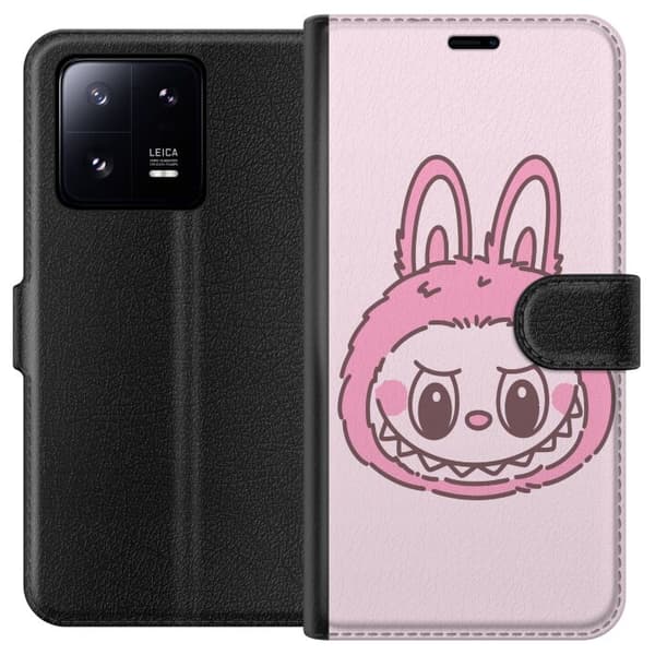 Xiaomi 13 Pro Tegnebogsetui Labubu Dyrekreds Bunny Udgave