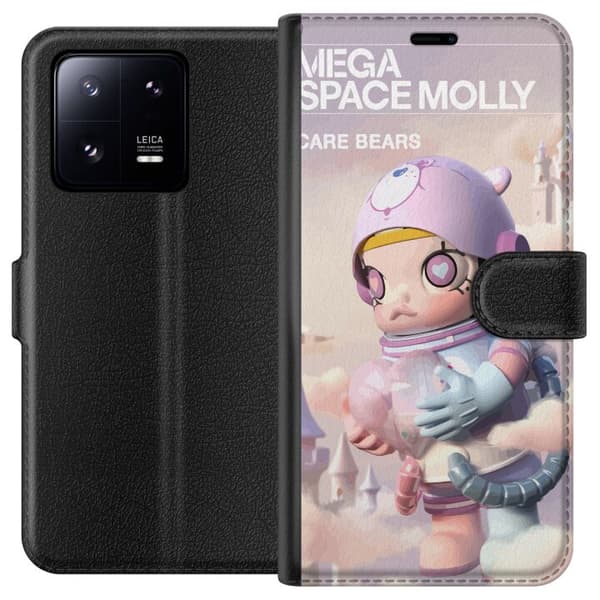 Xiaomi 13 Pro Tegnebogsetui Mega Space Molly Care Bears Series - Share Bear Edition