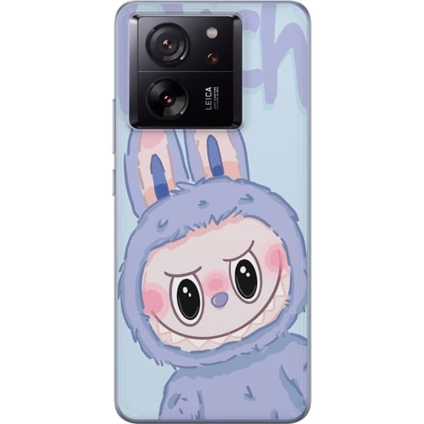 Xiaomi 13T Pro Genomskinligt Skal Blue Bunny Labubu
