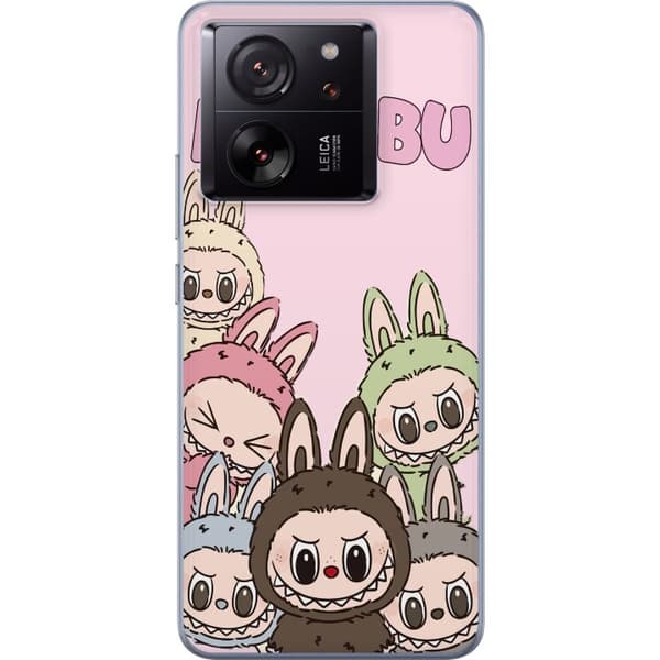 Xiaomi 13T Pro Genomskinligt Skal Labubu Classics