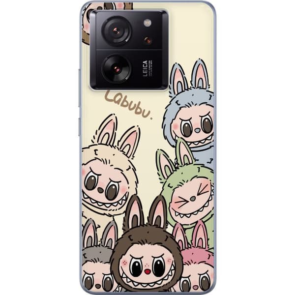 Xiaomi 13T Pro Genomskinligt Skal Labubu Pastel Collection
