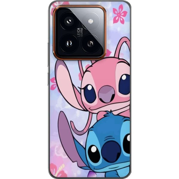 Xiaomi 14 Pro Läpinäkyvä kuori Stitch & Angel