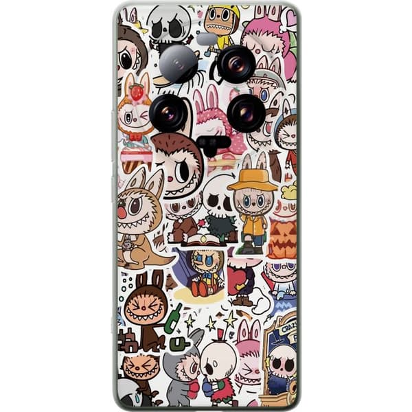 Xiaomi 13 Ultra Gennemsigtig cover Labubu All-Stars – POP MART Specialudgave
